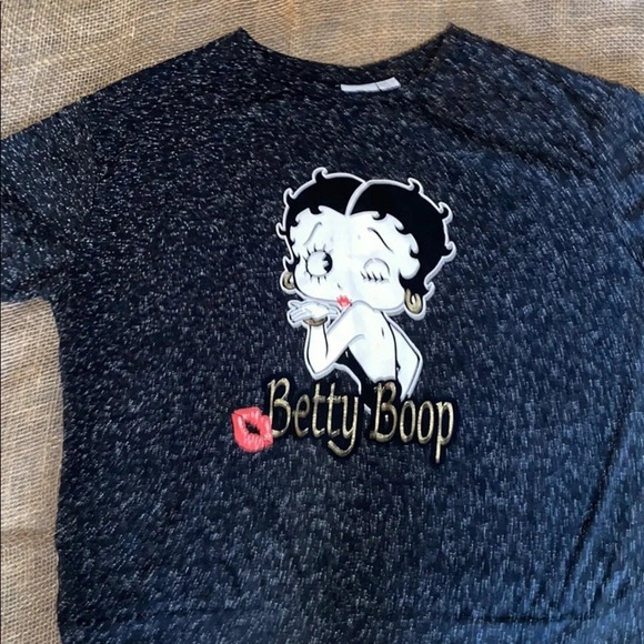 Betty Boop Pj Top Sz 12 - Picture 5 of 10